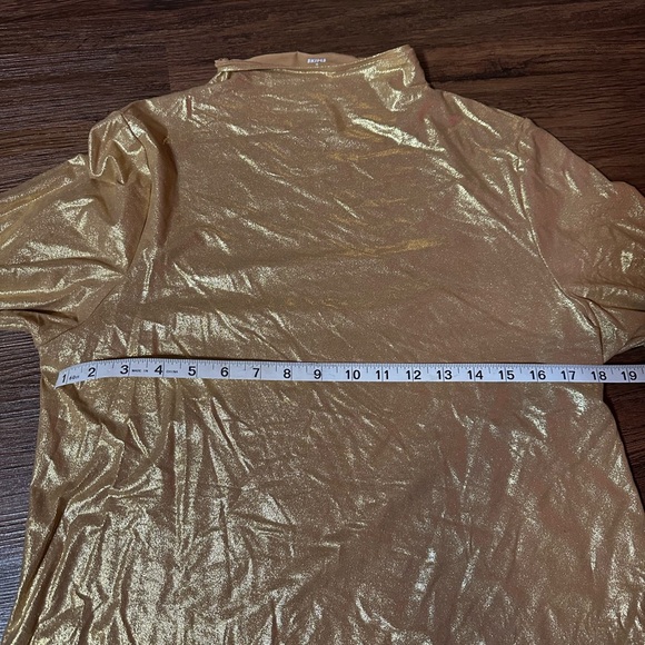 3X Skims Gold Long Sleeve Fits Everybody Top - Picture 3 of 8